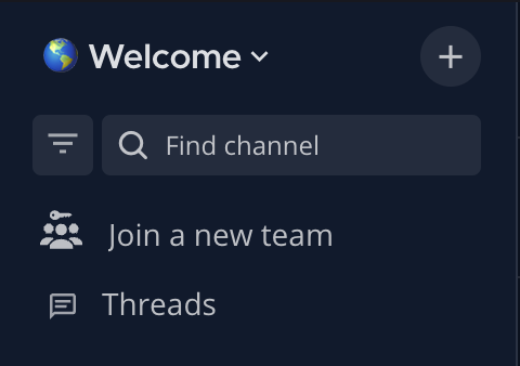 Join a team screenshot