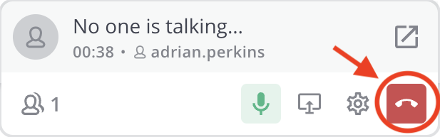 mattermost calls screenshot
