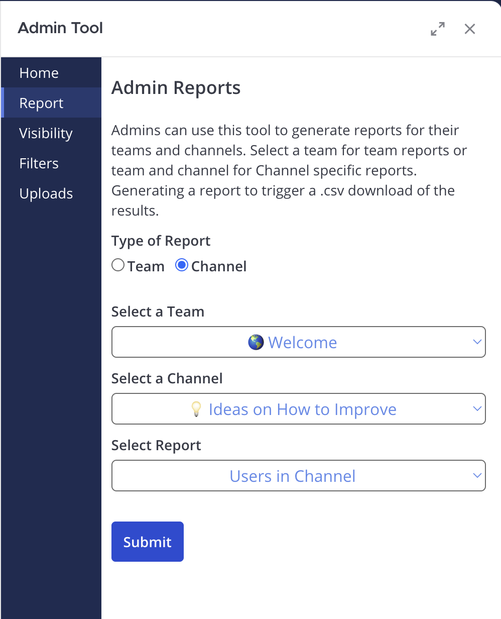 Report Tool
