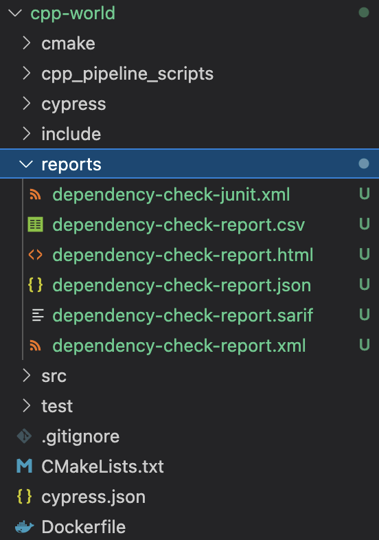 Location in project